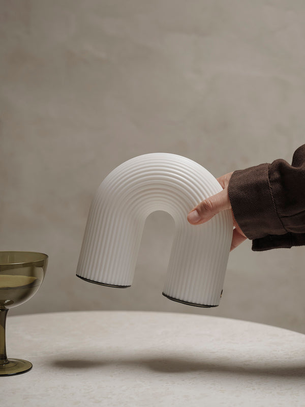ferm LIVING Vuelta Portable Lamp – White