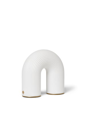 ferm LIVING Vuelta Portable Lamp – White