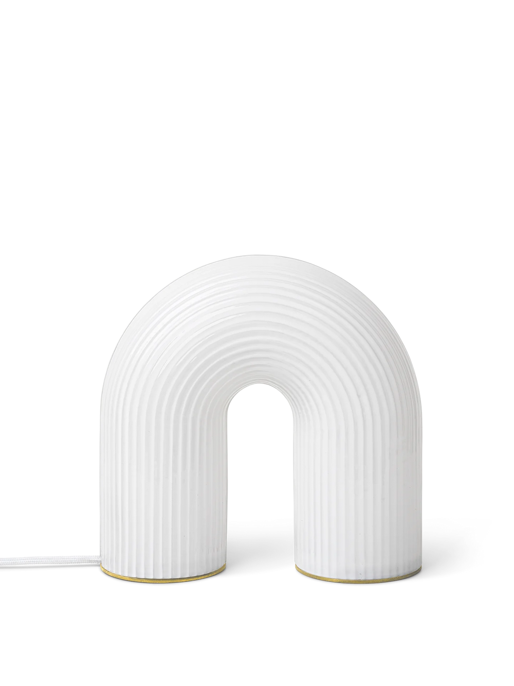 ferm LIVING Vuelta Table Lamp – White