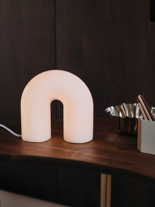 ferm LIVING Vuelta Table Lamp – White