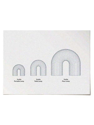 ferm LIVING Vuelta Table Lamp – White