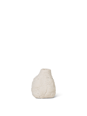 ferm LIVING Vulca Mini Vase – Off-White Stone