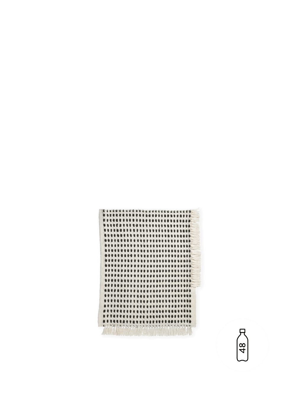 ferm LIVING Way Mat – Off-White / Blue