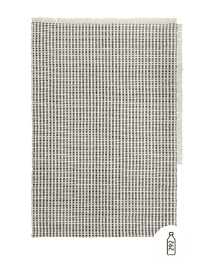 ferm LIVING Way Rug – Off-White / Blue