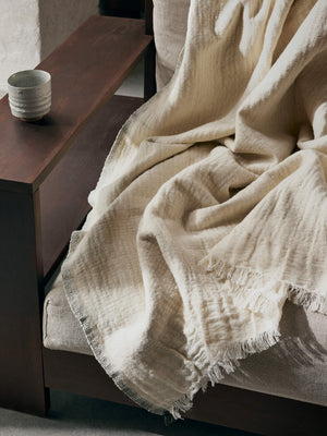 ferm LIVING Weaver Throw – Off-white