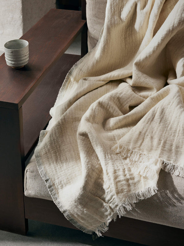 ferm LIVING Weaver Throw – Off-white