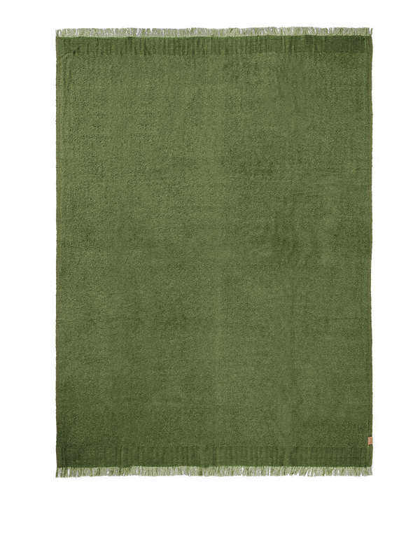ferm LIVING Weaver Throw – Avocado