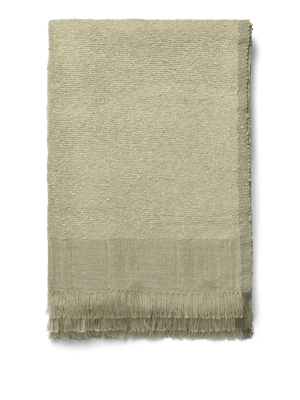 ferm LIVING Weaver Throw – Grey Green