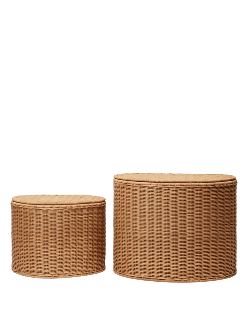 ferm LIVING Willora Braided Storage – Set of 2
