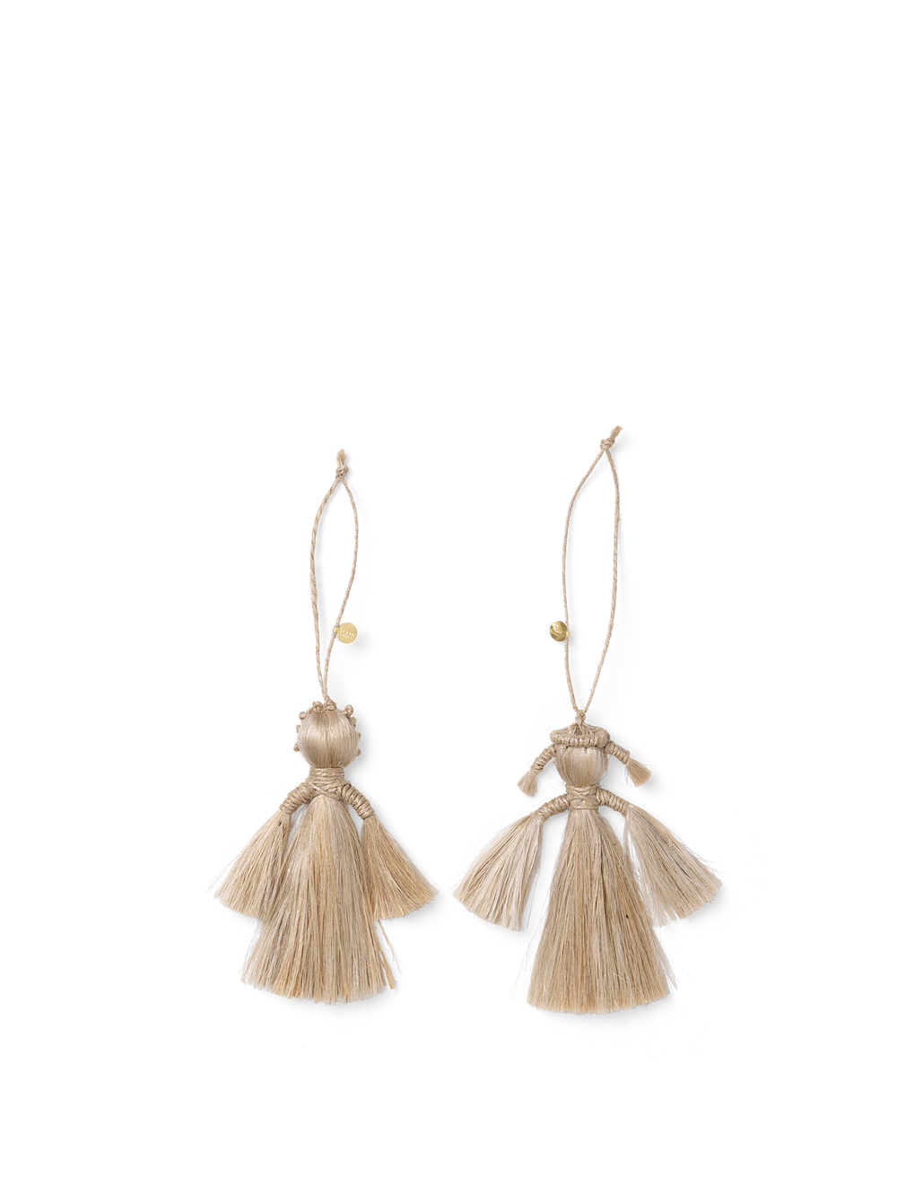 ferm LIVING Wing Angels – Set of 2 – Natural