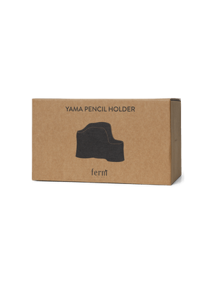ferm LIVING Yama Pencil Holder – Blackened Aluminium