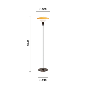 PH 3½-2½ Floor Lamp Centenary Edition