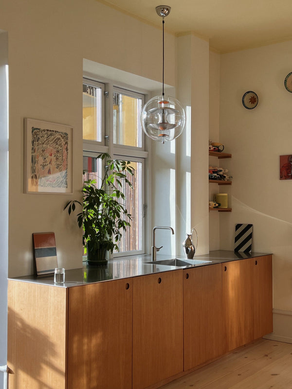 VP Globe Pendant Brushed Aluminium