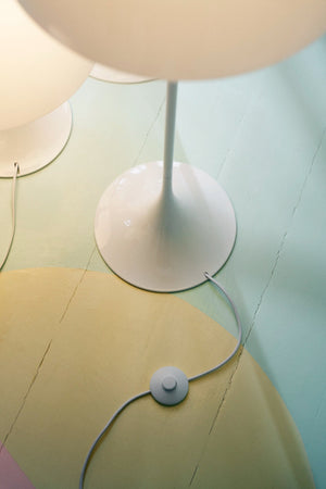 Louis Poulsen Panthella 400 Floor Lamp opal white