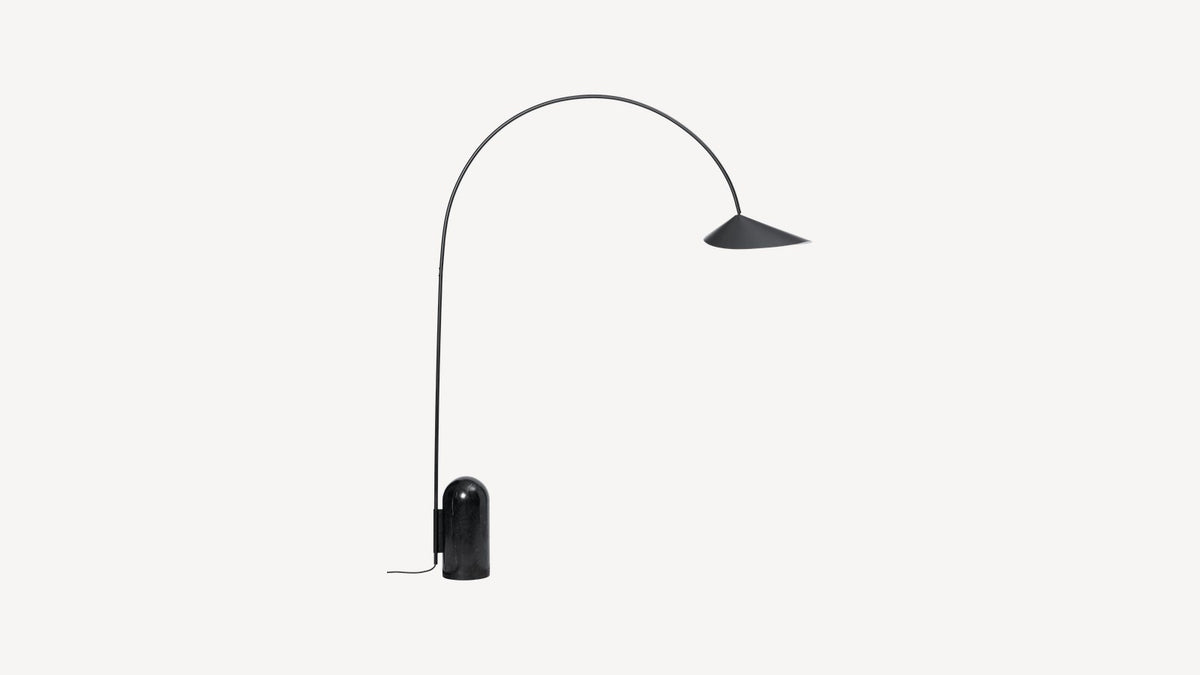 ferm LIVING Arum Arched Floor Lamp